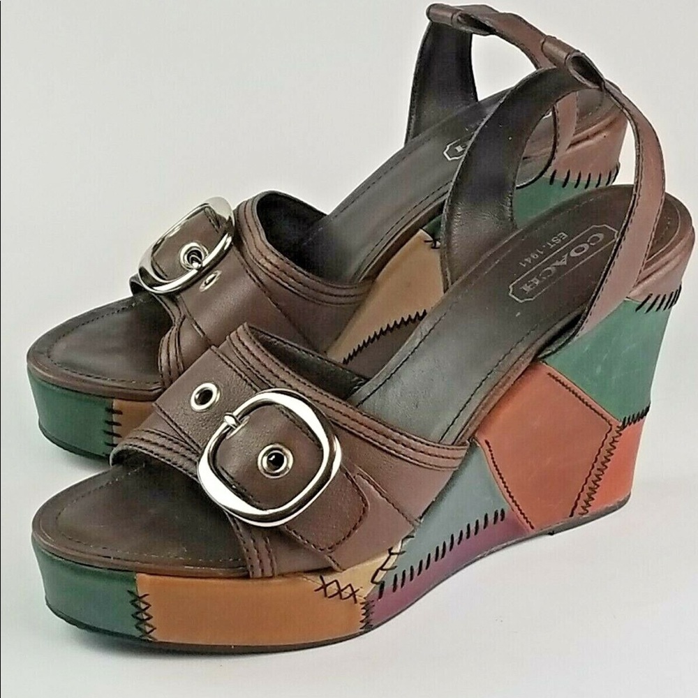 Coach wedges